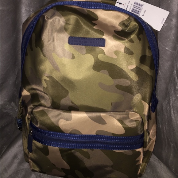 Tommy Hilfiger Bags Timmy Hilfiger Green Camo Handbag Backpack